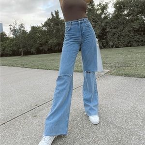 Zara 90s Full Length Jeans